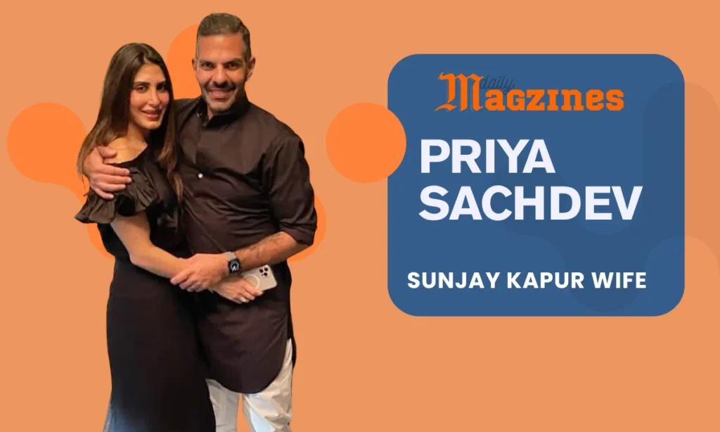 Priya Sachdev Marriage&nbsp;Details