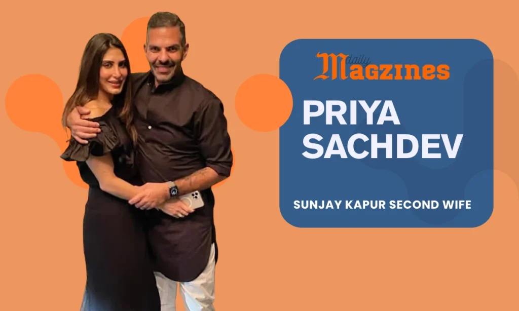 Sunjay Kapur Second Wife